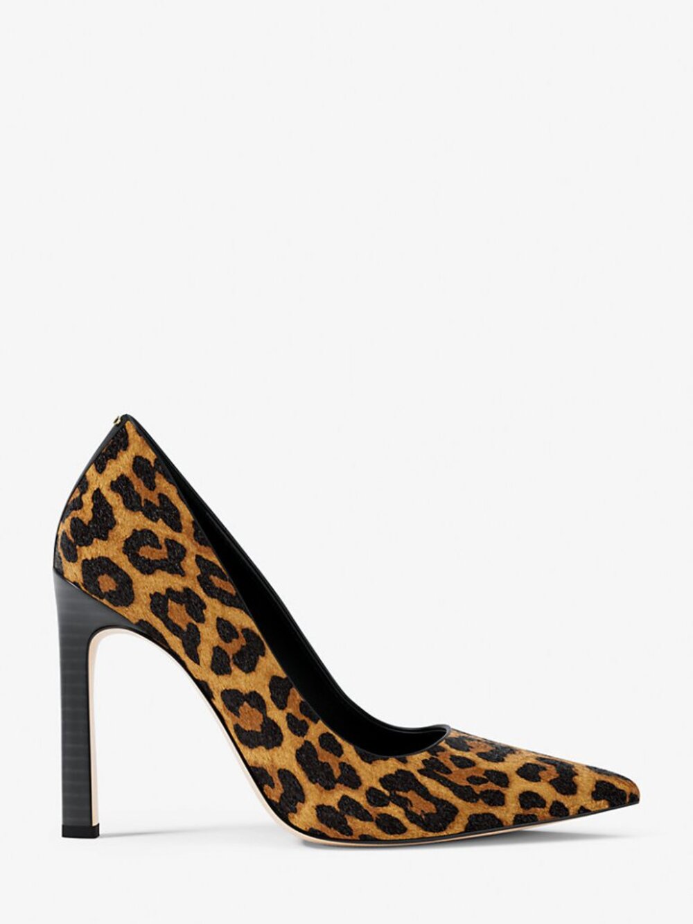 Michael Kors Amara Marigold Leopard Print Calf Hair Pump - Picture 5 of 6